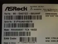 Видеокарта RX 6800 XT ASRock Taichi 16 Gb, фотография 6