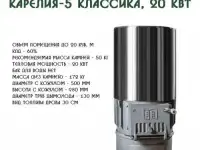 Чугунные печи для бани Карелия.Гарантия 30 лет
