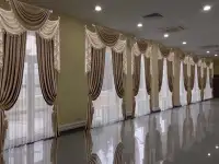 Шторы в холле, фойе и вестибюль для Домов культуры, санаториев и др.