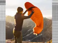Пуховой спальный мешок Marmot Never Summer. Новый, фотография 4