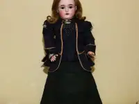 Антикварная немецкая коллекционная кукла Kestner, mold 166