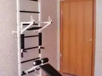 Шведская стенка+турник+брусья/пресс+скамья, фотография 4