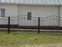 Заборы кованые