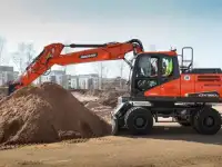 Колесный экскаватор Doosan DX190WA в Тольятти от официального представителя завода в РФ