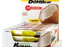 Протеиновый батончик bombbar - кокос (12 шт.)