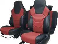 Чехлы автомобильные из экокожи с боковой поддержкой R.SPORT, фотография 4
