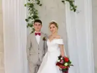 Свадебное платье + фата 3 метра подарок, фотография 2