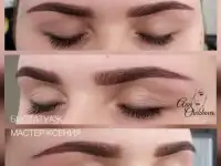 Коррекция бровей и Биотатуаж хной, фотография 2