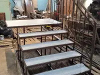 Приставное крыльцо с ДПК по размерам заказчика