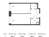 Продам 1 комнатную квартиру