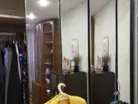 Шкаф для одежды Зеркальный фасад 171 x 217 x 57 см Югославия