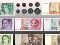 Куплю, обмен старые Английские фунты стерлингов, Швейцарские франки 8 серия и др., фотография 3