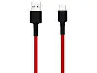 Кабель mi braided usb type-c cable 100см red