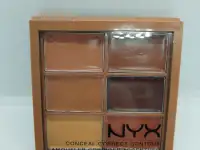 Палетка кремовых корректоров для лица NYX из 6 оттенков, фотография 2