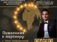 Ищу бизнес - партнера. Создание бизнеса в сфере международных финансовых транзакций
