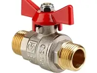 Кран шаровый valtec base стальная рукоятка 3/4'' нар-нар