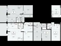 Продам дуплекс 128,70 м2, Проектируемый проезд № 7029, к. 6.1, фотография 3
