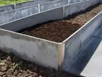грядки из плоского шифера 1500х300х8мм, фотография 6