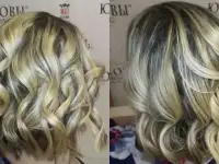 Макияж, прически, локоны, кудри, фотография 3