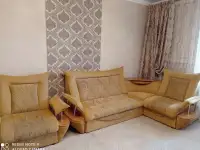 Угловой диван с креслом