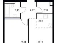 Продам 2 комнатную квартиру