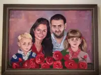 Портреты по фото, картины на заказ., фотография 8