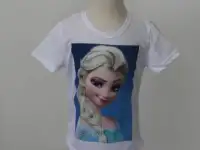 Любимые герои  мультфильмов на футболказ 