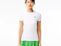 Женская хлопковая футболка lacoste relaxed fit