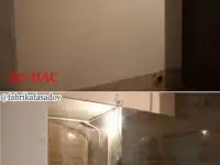 Зеркало настенное (в ванную, прихожую, гардеробную или шкаф).