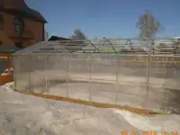 Теплицы-домики. Оранжереи. Съемно-сдвижная крыша., фотография 6