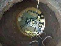 Бестраншейная замена труб канализации, Прокол под дорогой