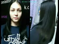 Наращивание волос в Тольятти, коррекция, снятие, капсуляция, кератин, фотография 2