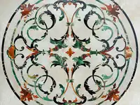 Керамическое панно infinity ceramic valentino chiaro valentino roseton сhiaro, 120x120 (компл.)