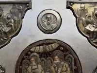 Набор серебряных накладок для напрестольного Евангелия. Кострома, XIX век., фотография 12