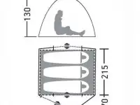 Палатка трёхместная Клер 3 V2, фотография 3