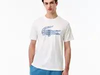 Мужская футболка lacoste из хлопка