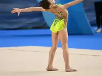 Купальник для художественной гимнастики 125-135 рост, фотография 2