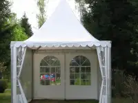 Шатры различных форм и конструкций для мероприятий.