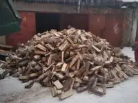 Дрова колотые, сухие, с доставкой от куба