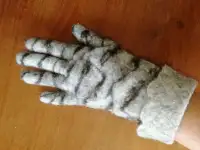 Перчатки валяные