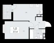 Продам 1 комнатную квартиру