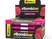 Протеиновый батончик bombbar в шоколаде - малиновый сорбет