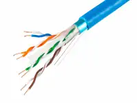 Кабель Витая пара FTPUTP cat6 медь для интернета, фотография 3
