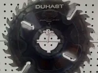 Дисковая пила duhast 350*75*2,5/3,7*z24+24+4  4кн12,5*4,5