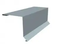 Фронтонные планки оцинкованные 2 м.