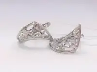 Серьги-углы, серебро