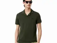 Мужское поло lacoste из эластичного органического хлопка