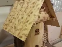 домик из пня