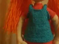 Продам вязаную  игрушку - Кукла, фотография 5