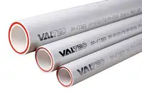 Труба армированная стекловолокном valtec pp-fiber pn20, 25мм